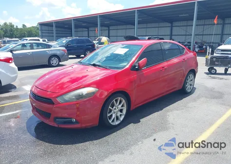 2013 Dodge Dart Sxt from USA, damaged, VIN 1C3CDFBA9DD289571